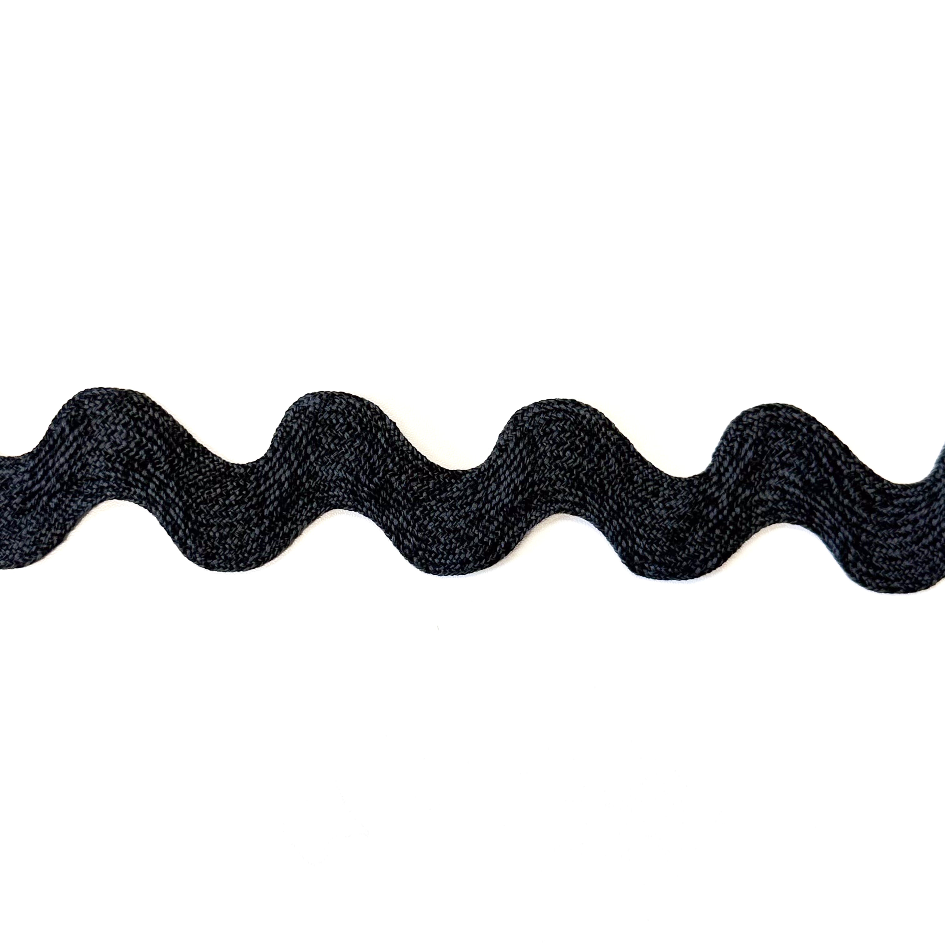 Extra Large Ric Rac Trim - Charcoal