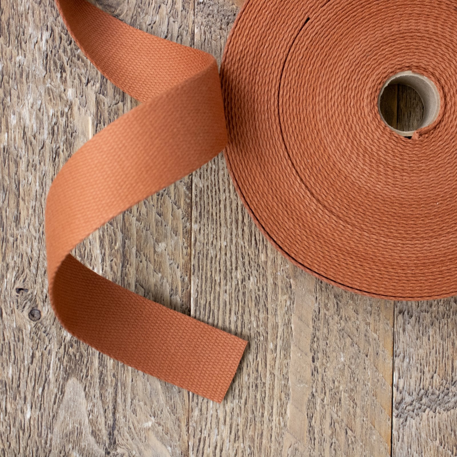Cotton Webbing - 1-1/2" wide - Copper (46)
