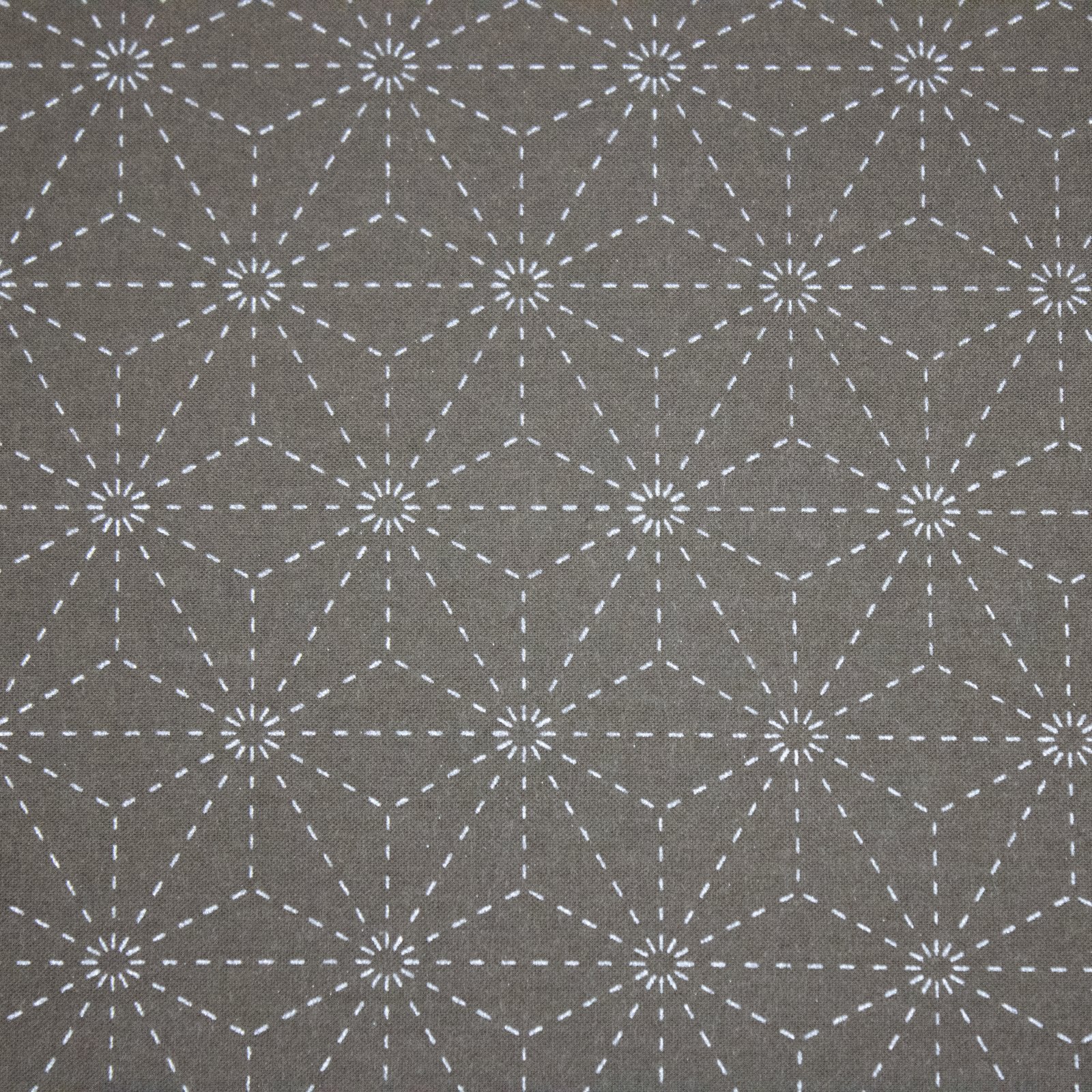 Sashiko Sheeting - Brown