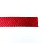 Cotton Webbing - 1" wide - Red