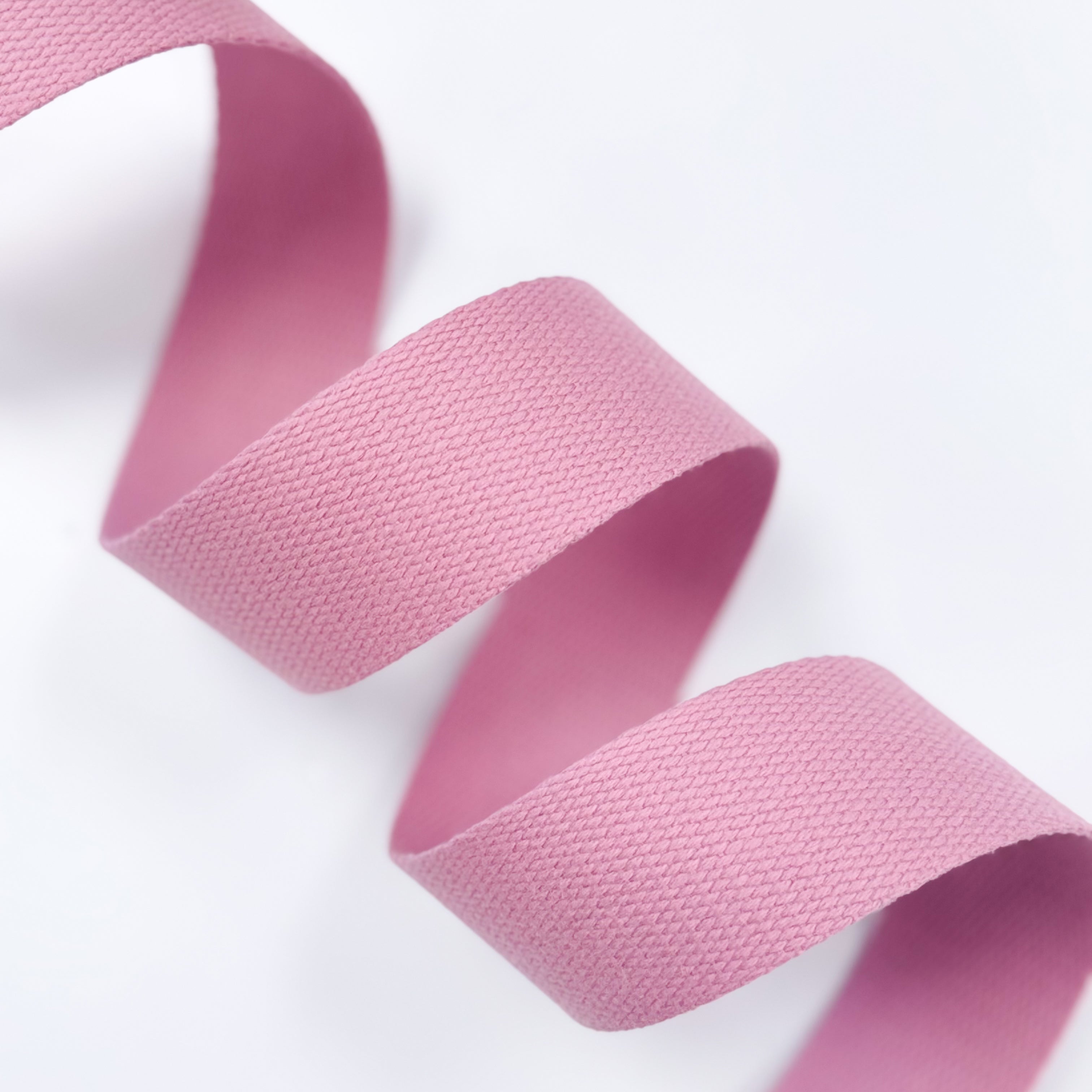 Cotton Webbing - 1-1/2" wide - Rose Pink