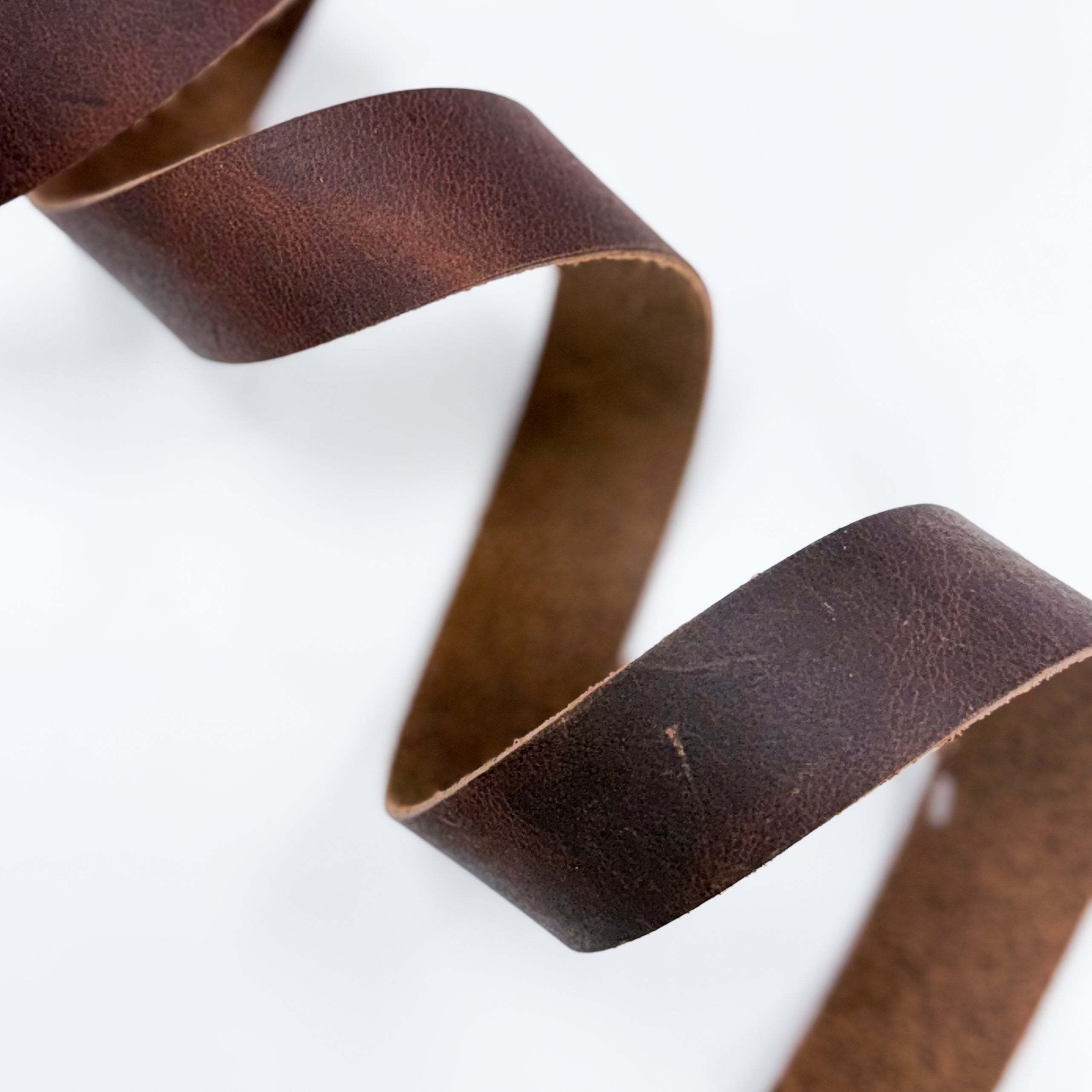 Leather Strapping 1" - Utility Medium Brown