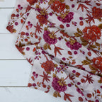 Block Print Floral - Sunset