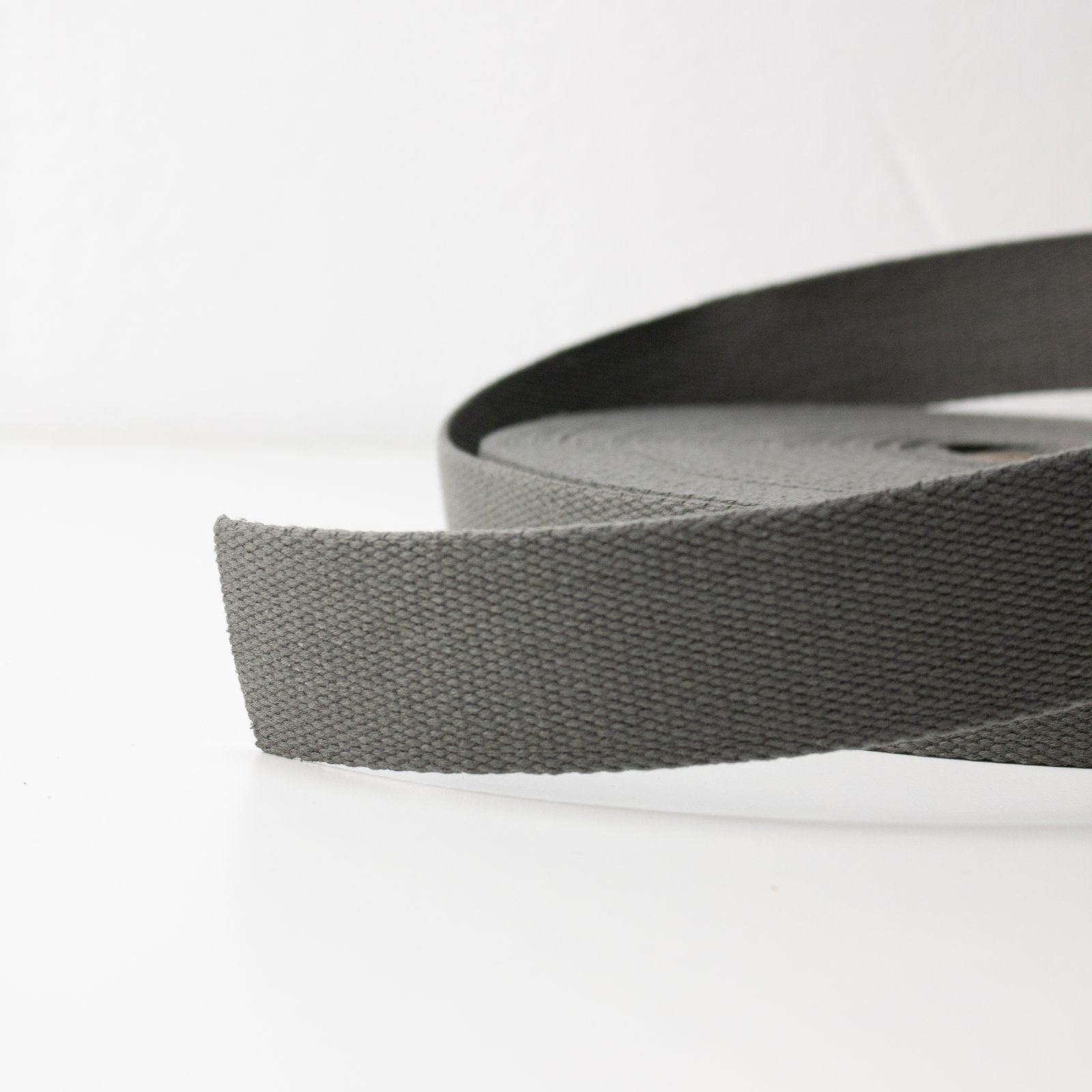 Cotton Webbing - 1-1/2" wide - Dark Gray (38)