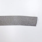 Sparkle Metallic Twill Ribbon - 1" - Silver (col. 2)