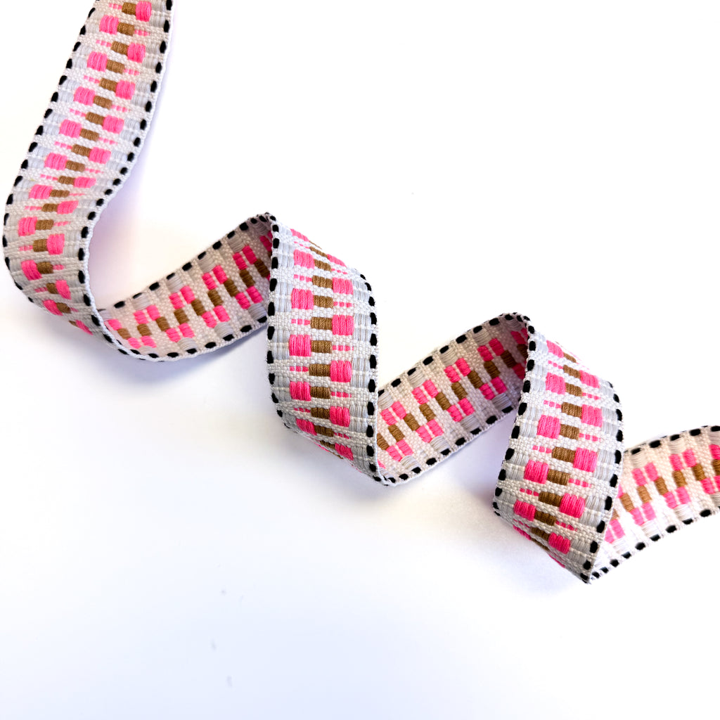 Polyester Webbing - 1-1/2" wide - Elixir - Sorbet