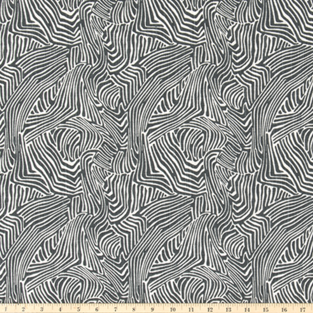 Upholstery Slub Canvas - Icke - Graphite