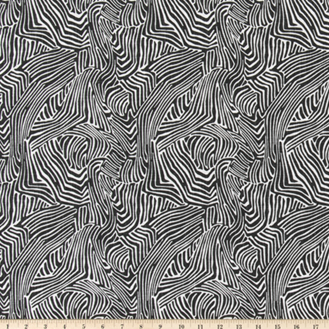 Upholstery Slub Canvas - Icke - Ink