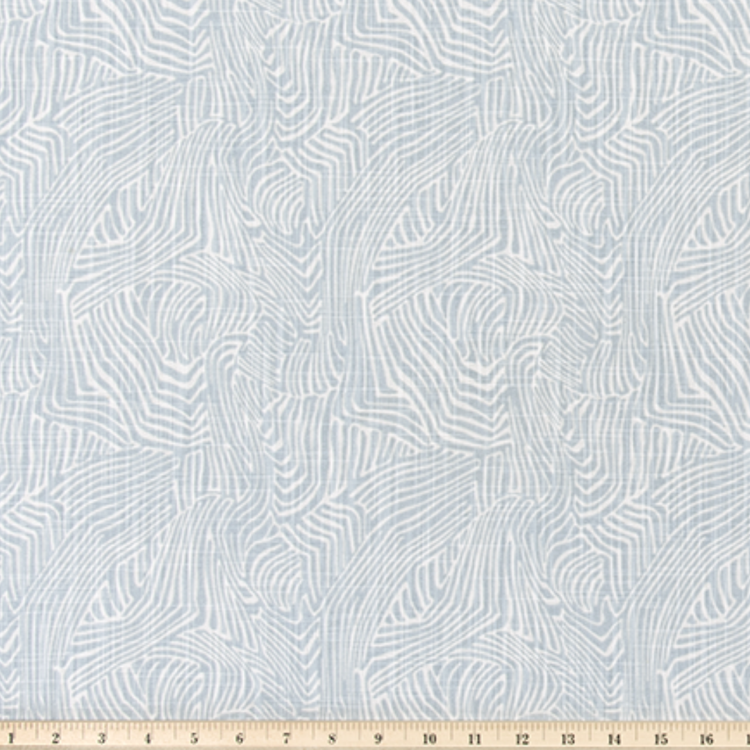 Upholstery Slub Canvas - Icke - Mineral Blue