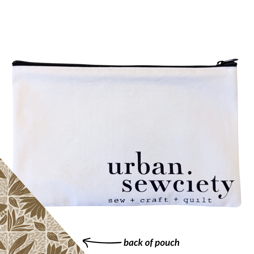 Urban Sewciety 9" Zipper Pouch + Tools