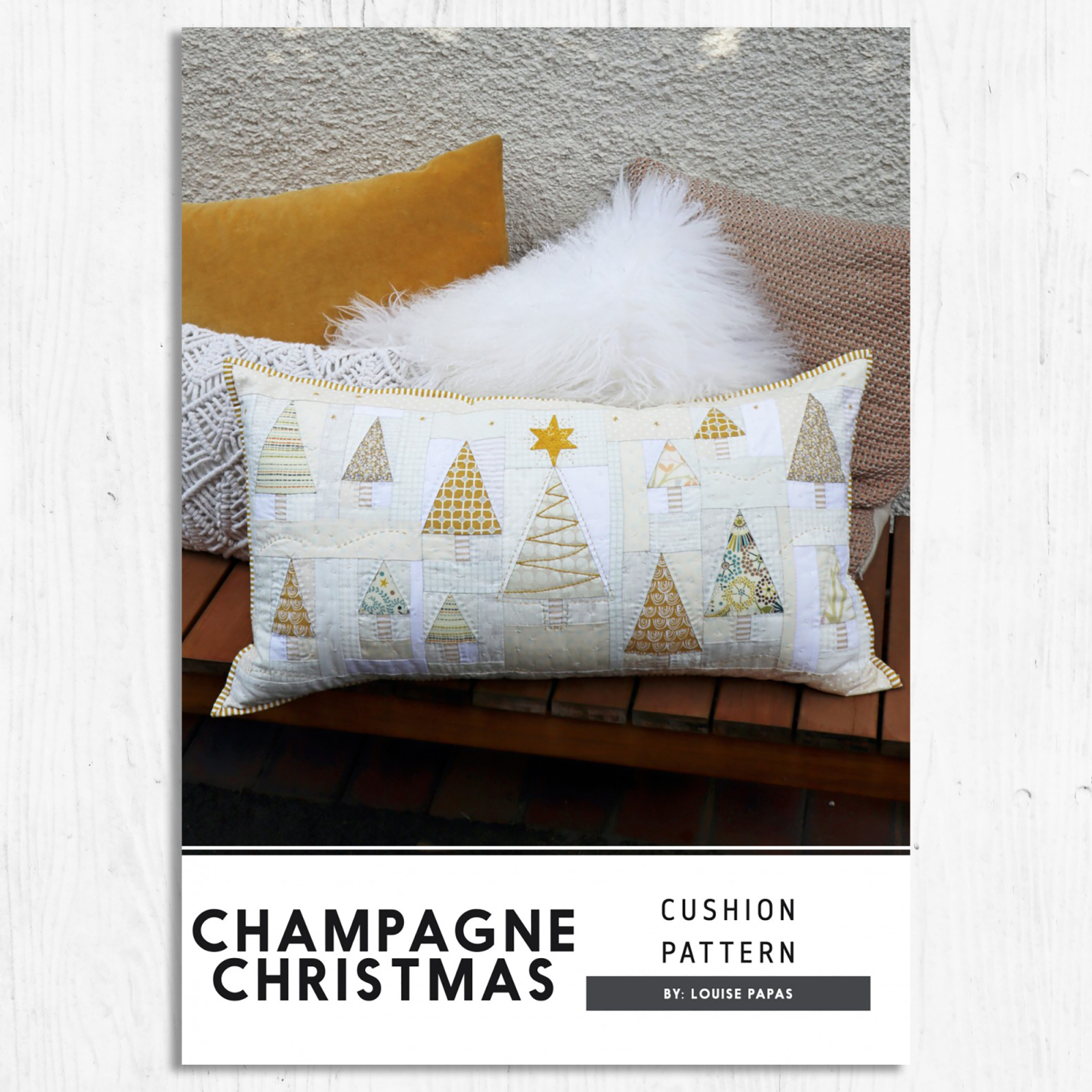 Jen Kingwell - Champagne Christmas Pattern