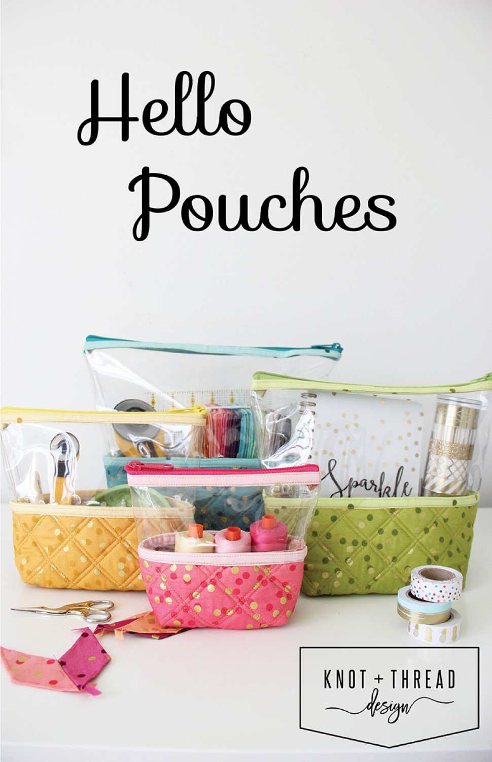 Knot and Thread Designs - Hello Pouches