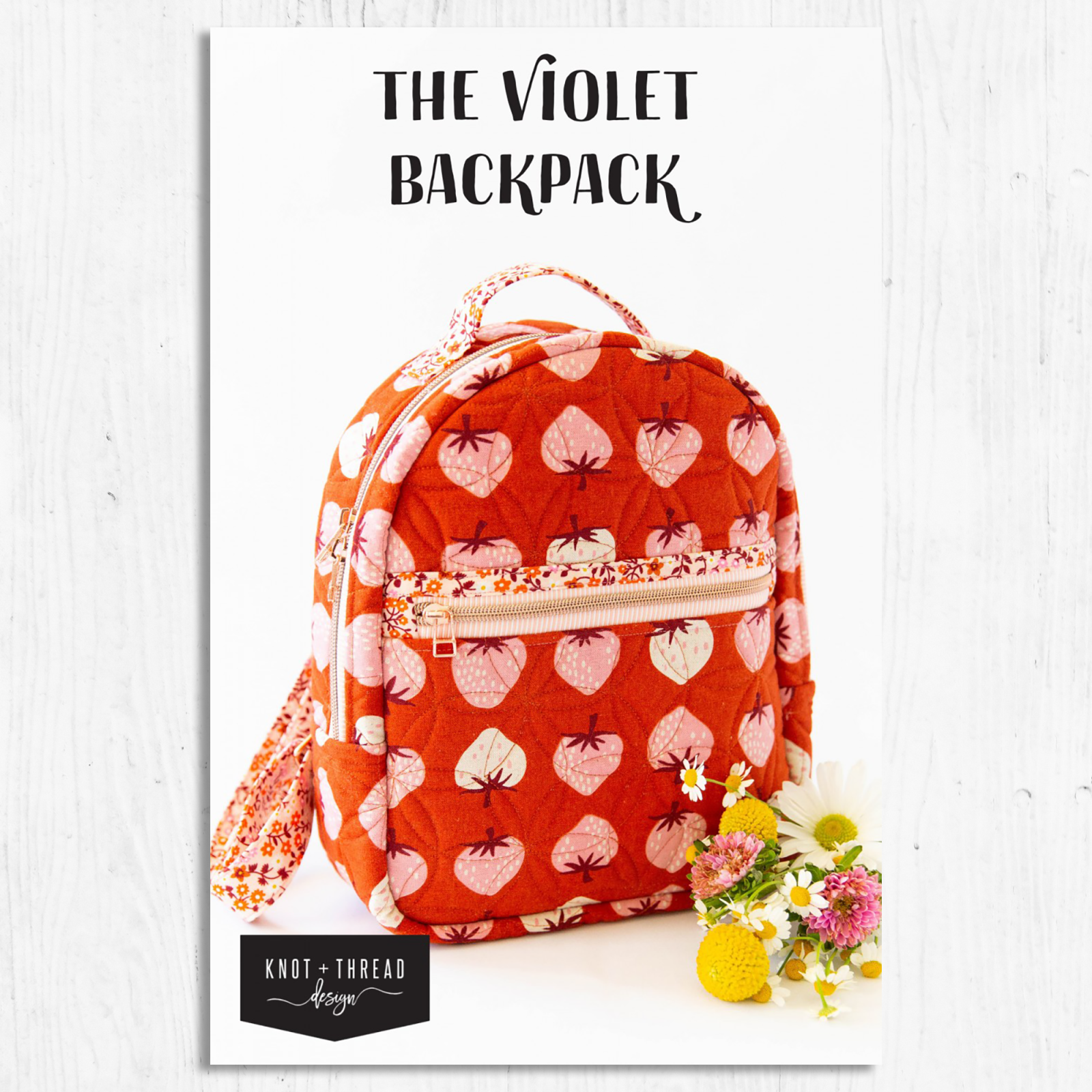 Knot and Thread Designs - The Violet Backpack