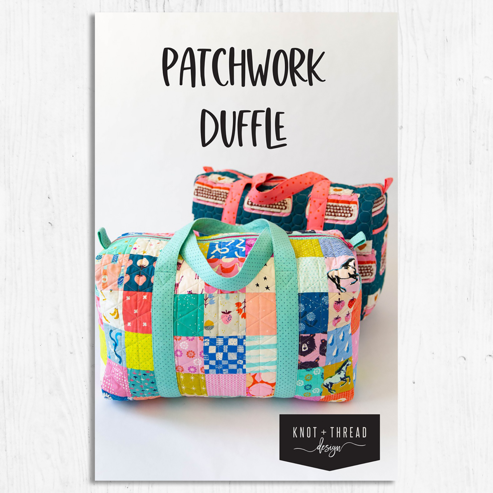 Knot and Thread Designs - Patchwork Duffle