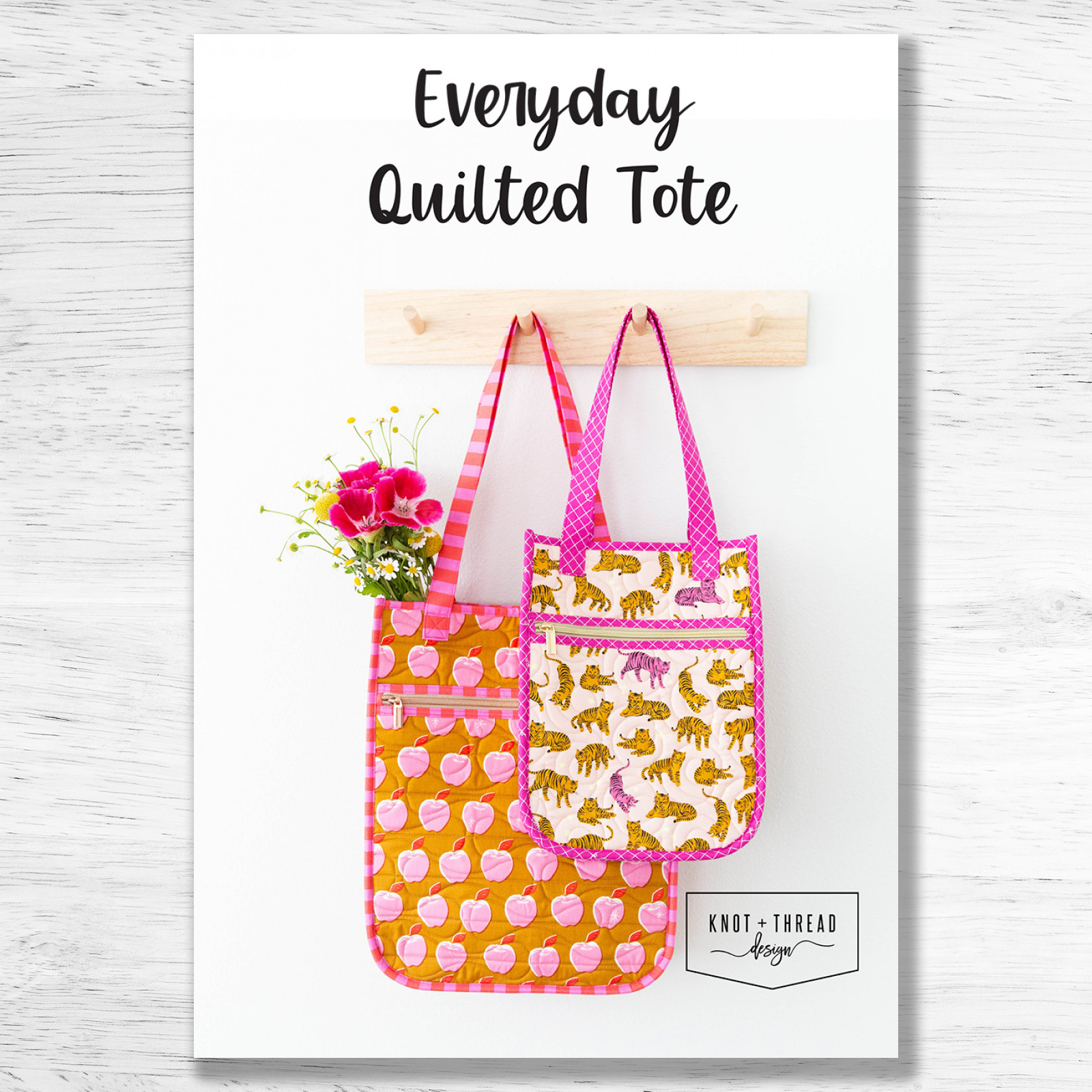 Knot and Thread Designs - Everyday Quilted Tote Pattern