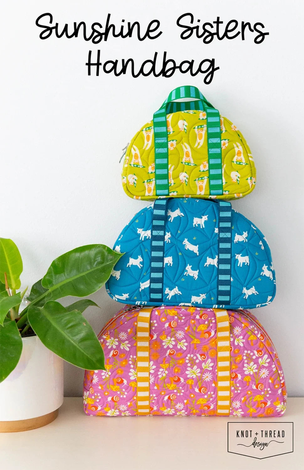 Knot and Thread Designs - Sunshine Sisters Handbag