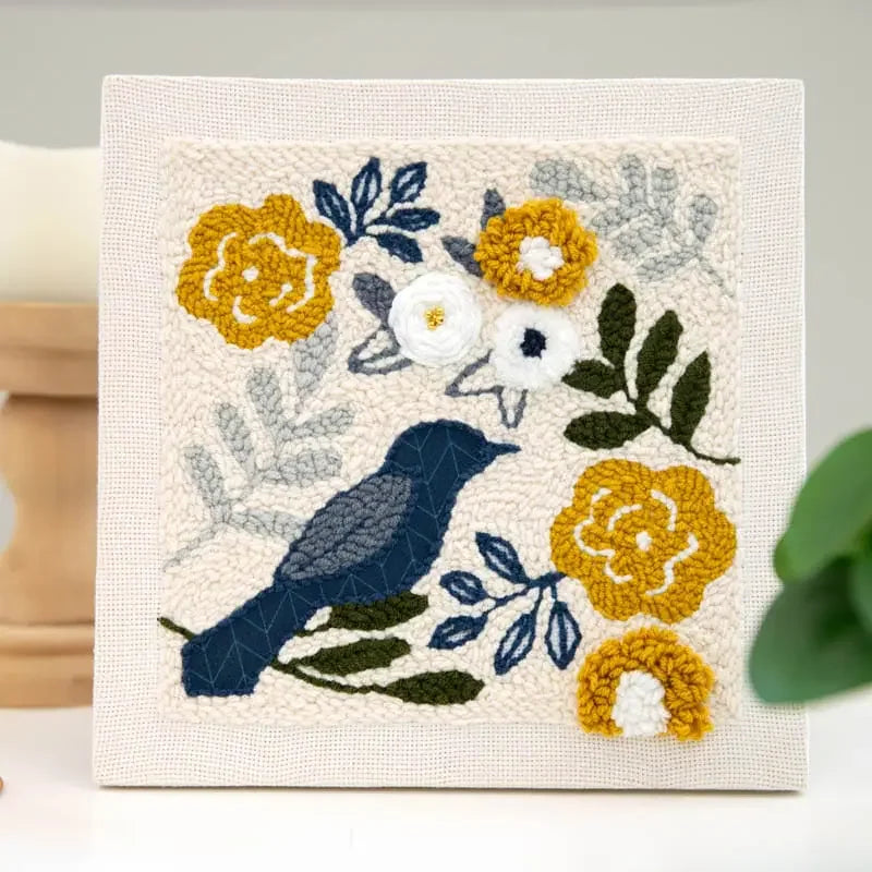 Punch Needle Kit - Birdsong Bouquet