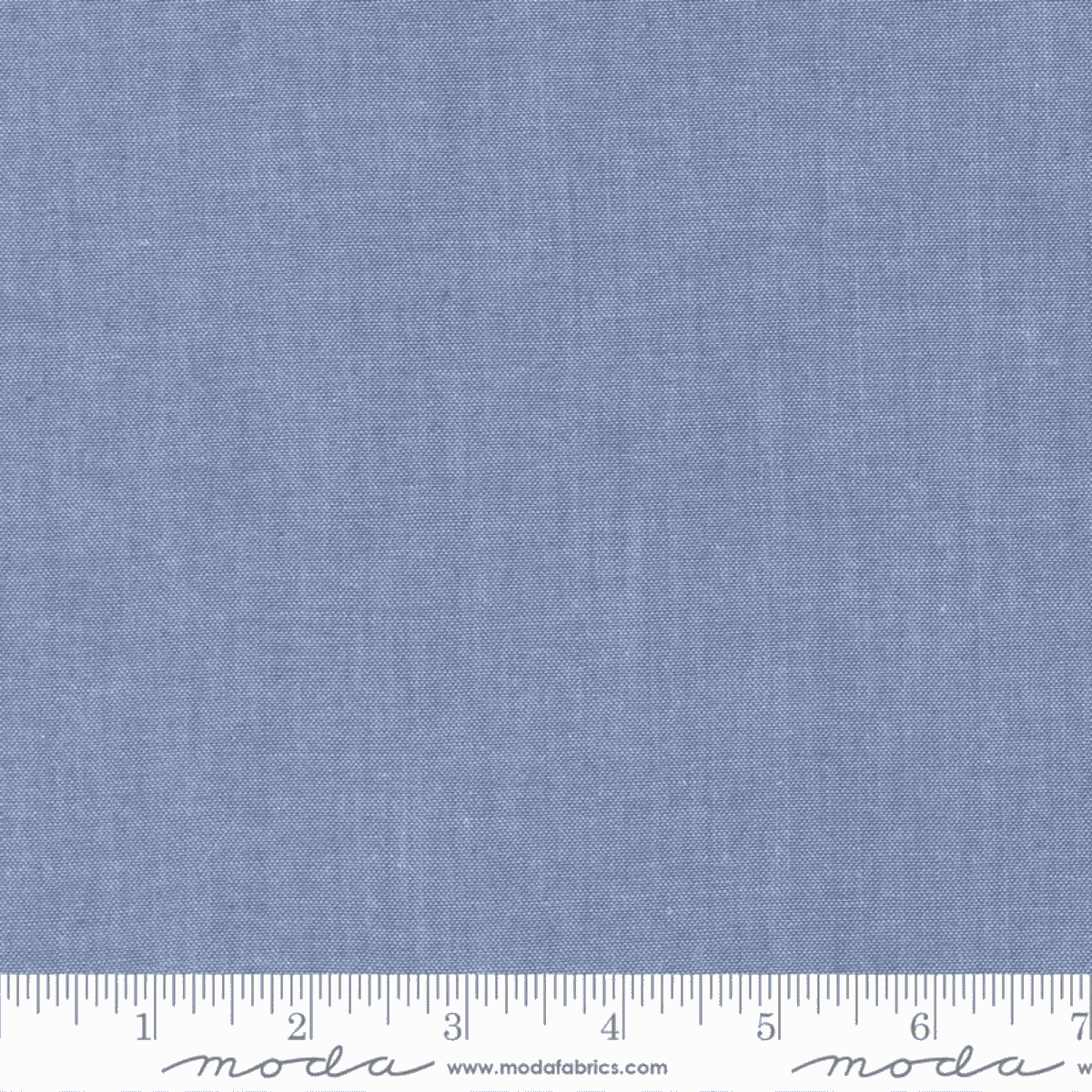 Moda Chambray - Medium Blue