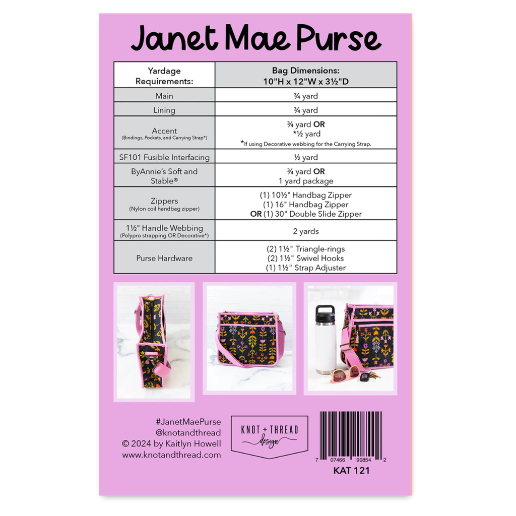 Knot and Thread Designs - Janet Mae Purse