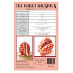 Knot and Thread Designs - The Violet Backpack