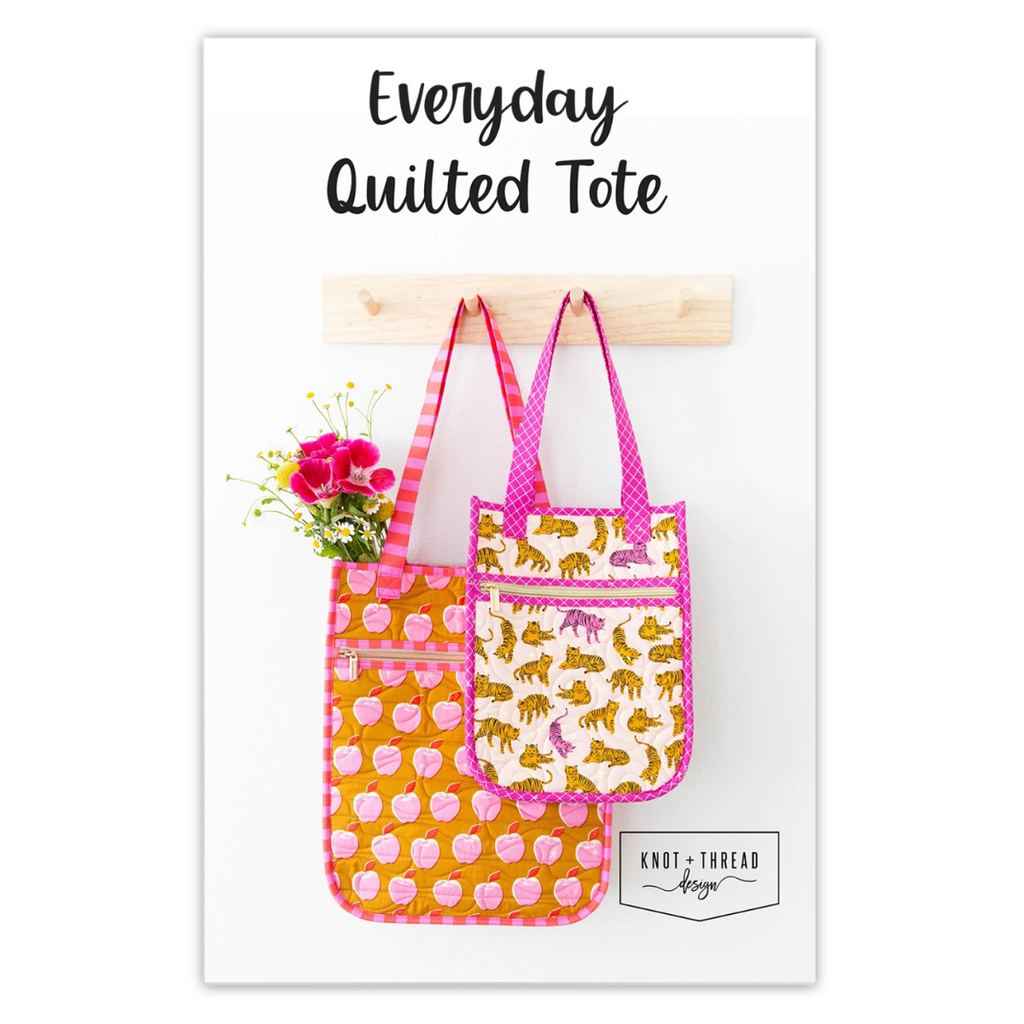 Knot and Thread Designs - Everyday Quilted Tote Pattern