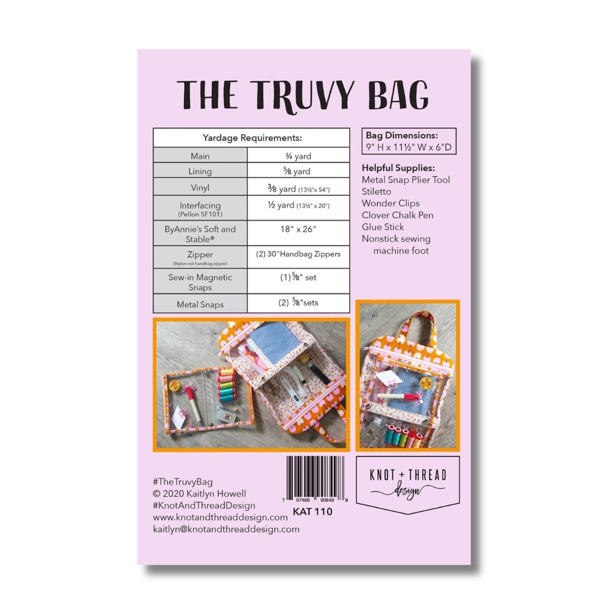Knot and Thread Designs - The Truvy Bag