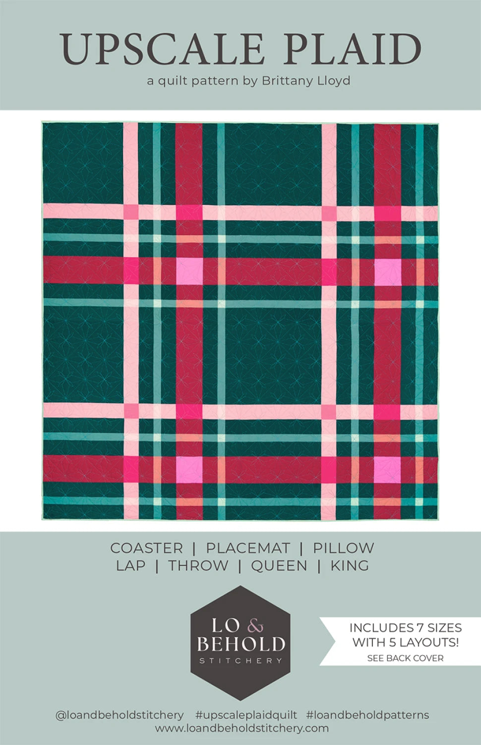 Lo & Behold Stitchery - Upscale Plaid Quilt