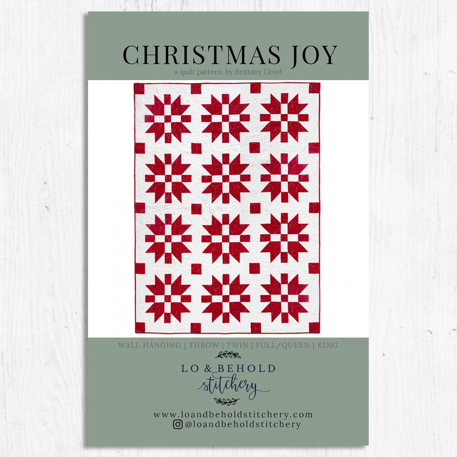 Lo & Behold Stitchery - Christmas Joy