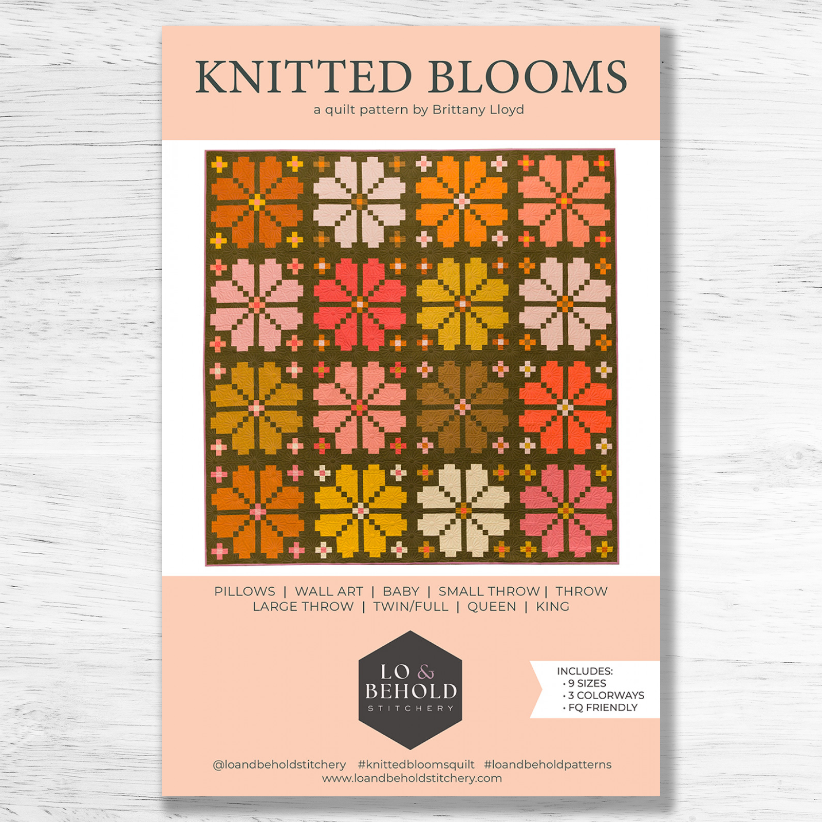 Knitted Blooms Pattern