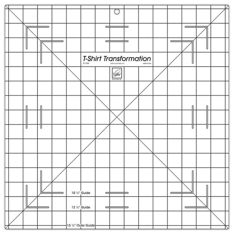 T-Shirt Transformation Ruler - June Tailor