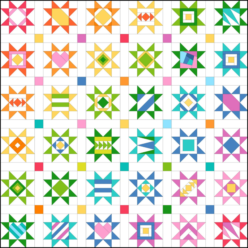 3" Scrappy Stars Foundation Papers