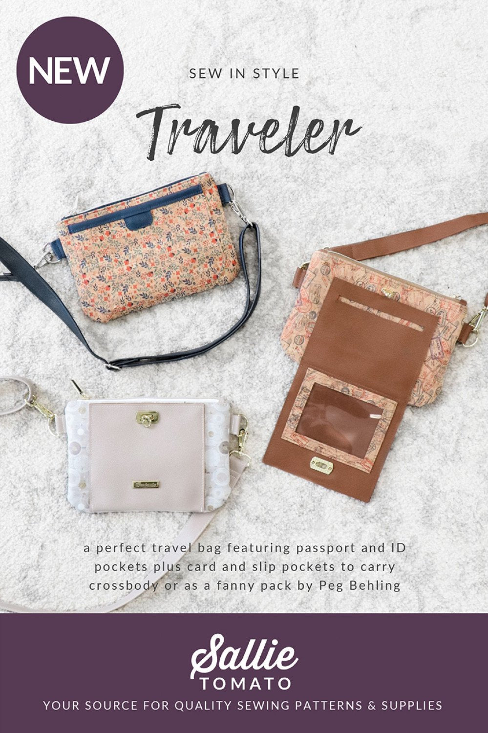 Sallie Tomato - Traveler Bag
