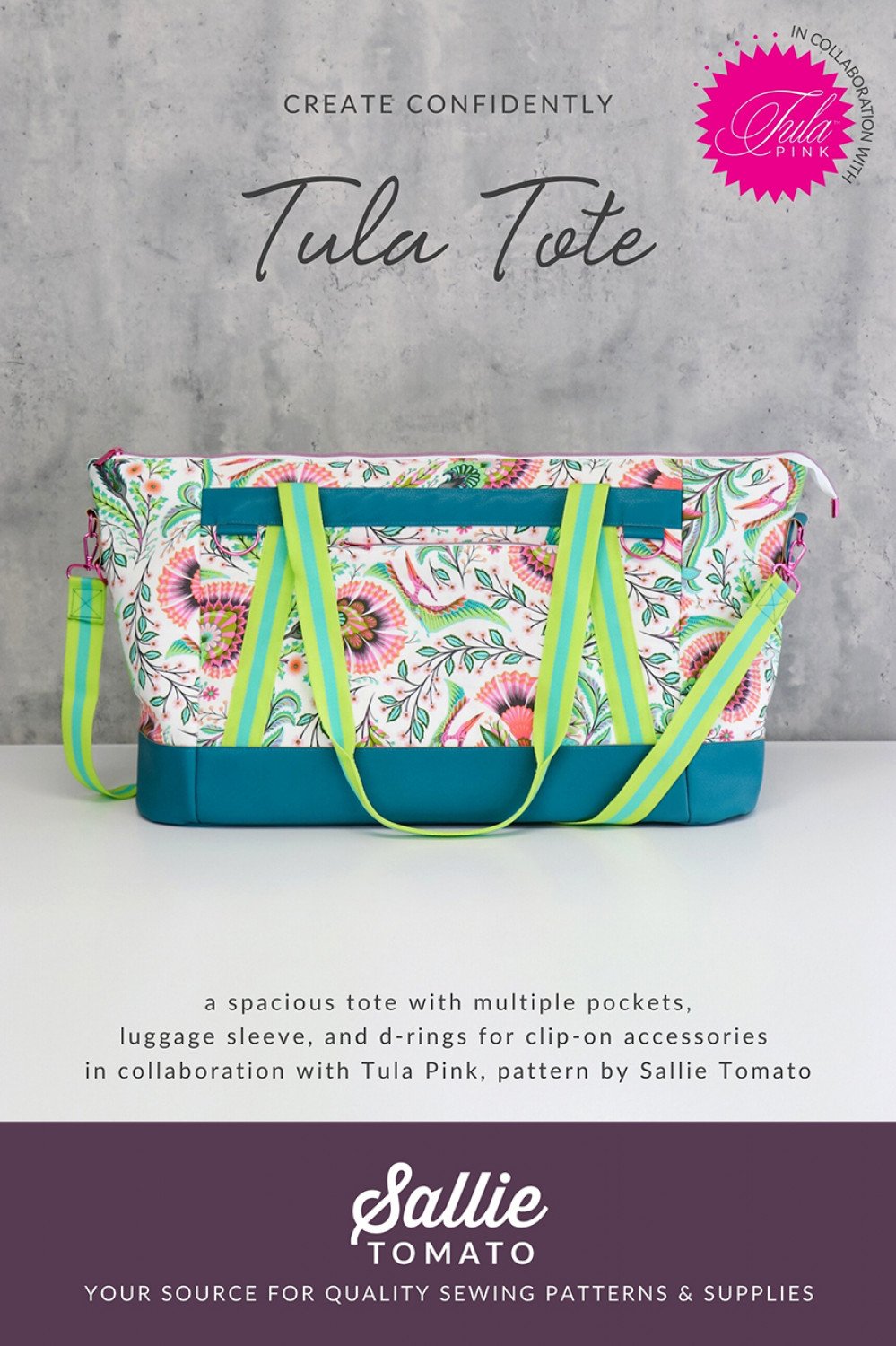 Tula Pink Patterns - Tula Tote 