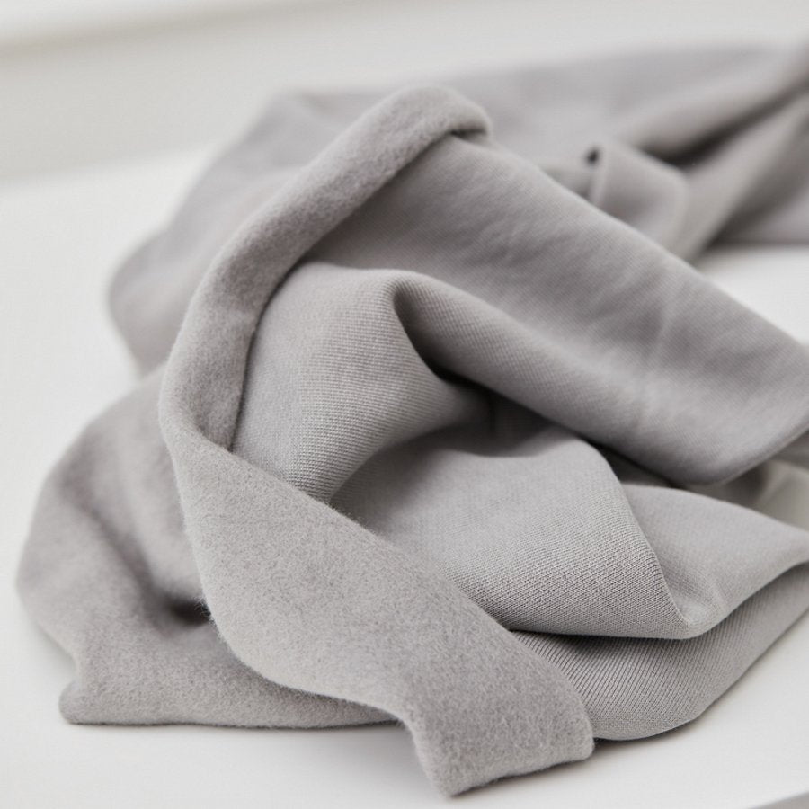 Brushed Sweat Knit - Stone