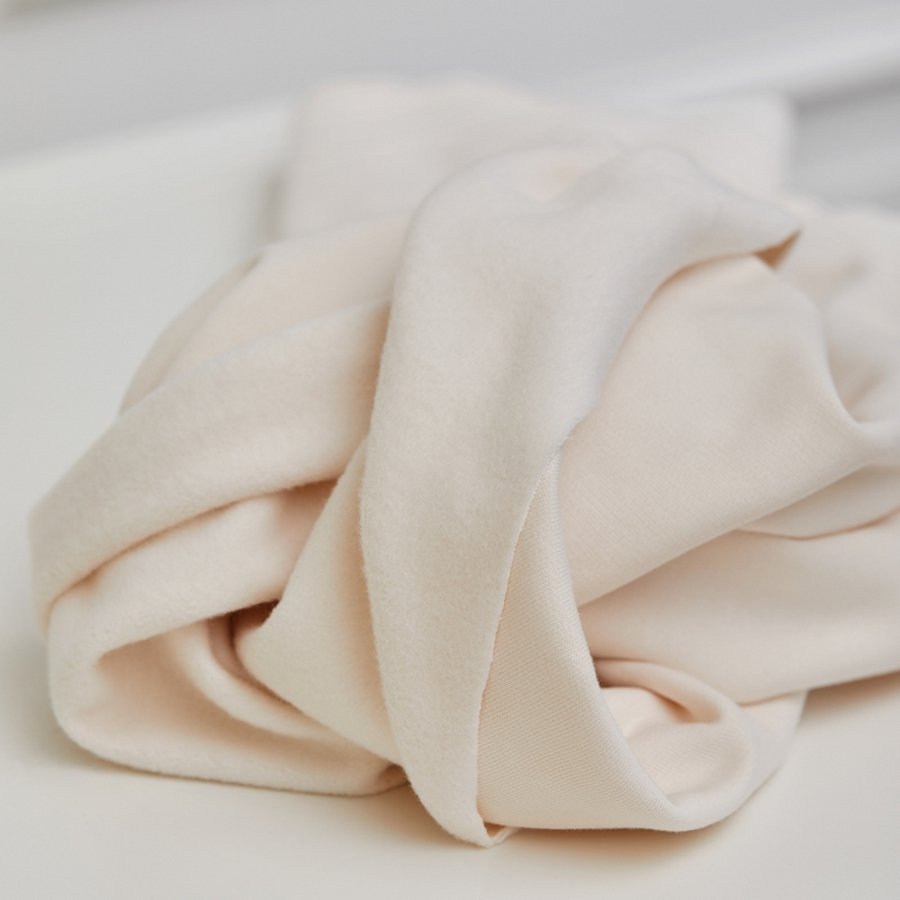 Brushed Sweat Knit - Creamy White
