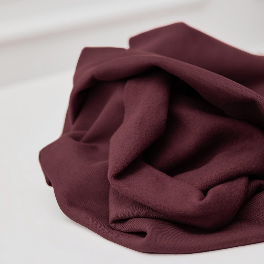 Brushed Sweat Knit - Grape