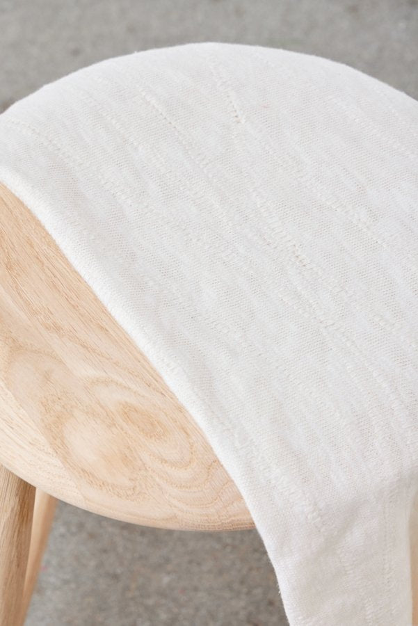 Slub Jacquard - Creamy White