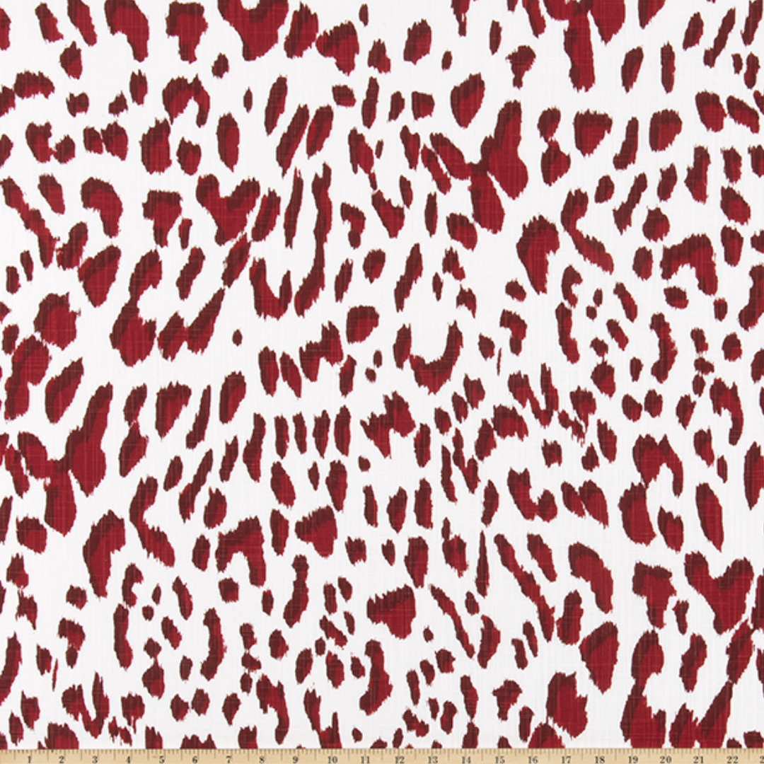 Upholstery Slub Canvas - Lawson - Lipstick