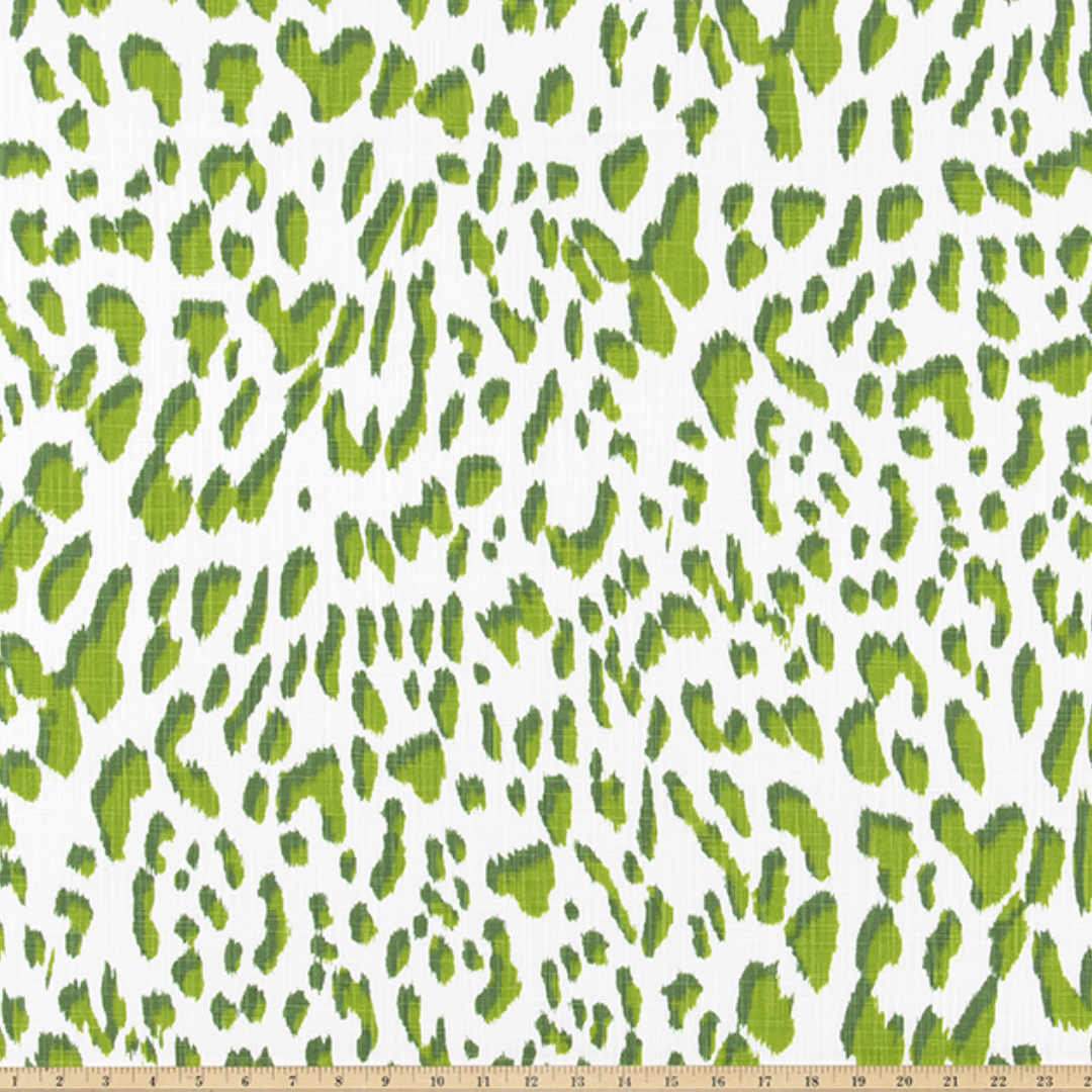 Upholstery Slub Canvas - Lawson - Pine Chartreuse