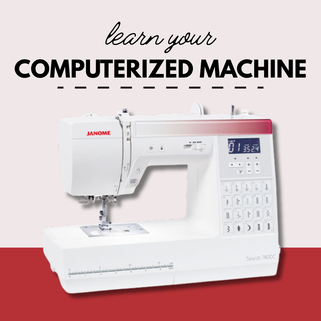 learn your janome computerized machine - weekend (december 20)