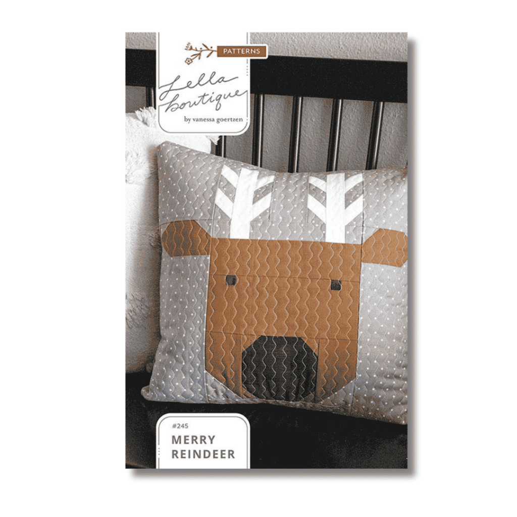 Lella Boutique - Merry Reindeer Pillow