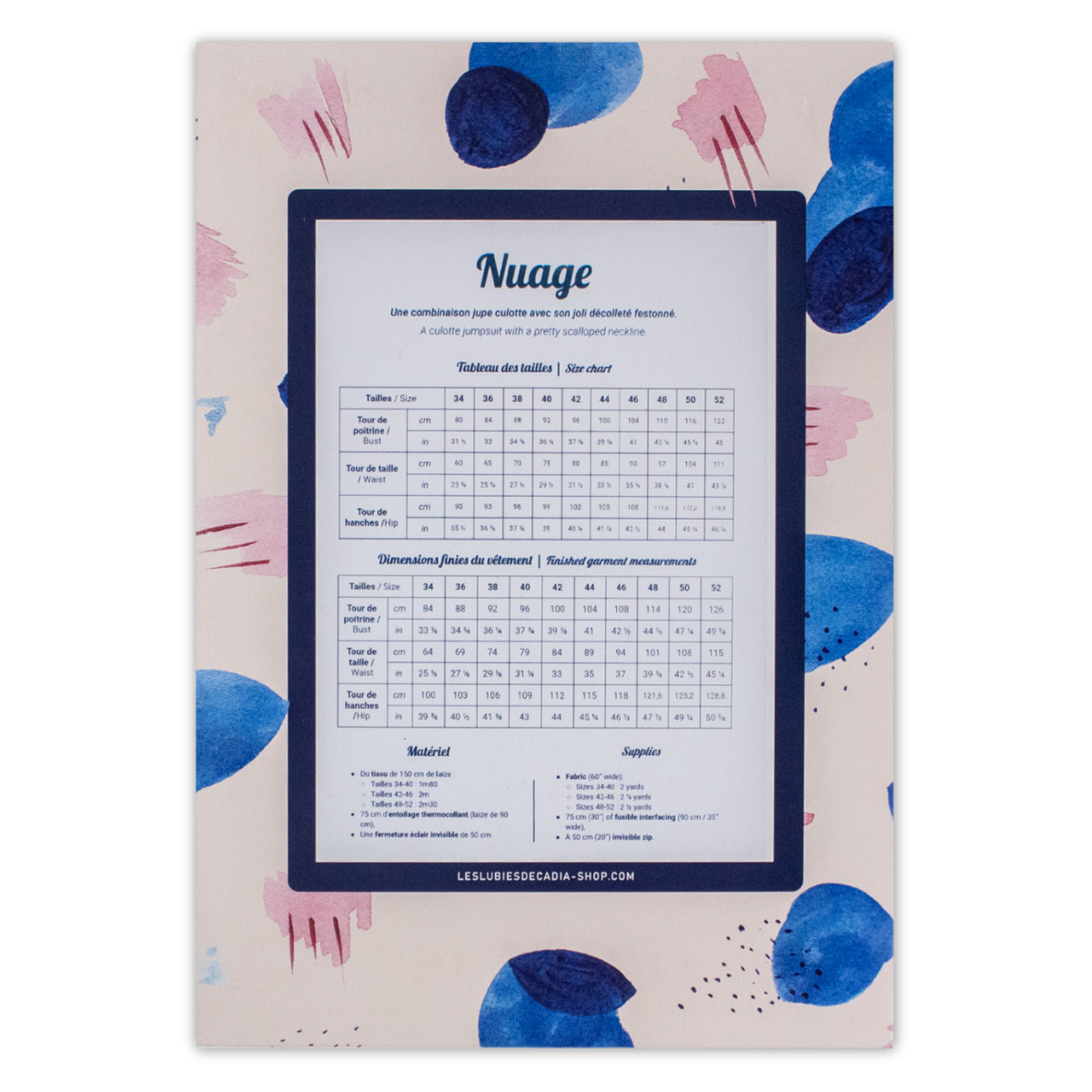 Les Lubies - Nuage Jumpsuit Pattern