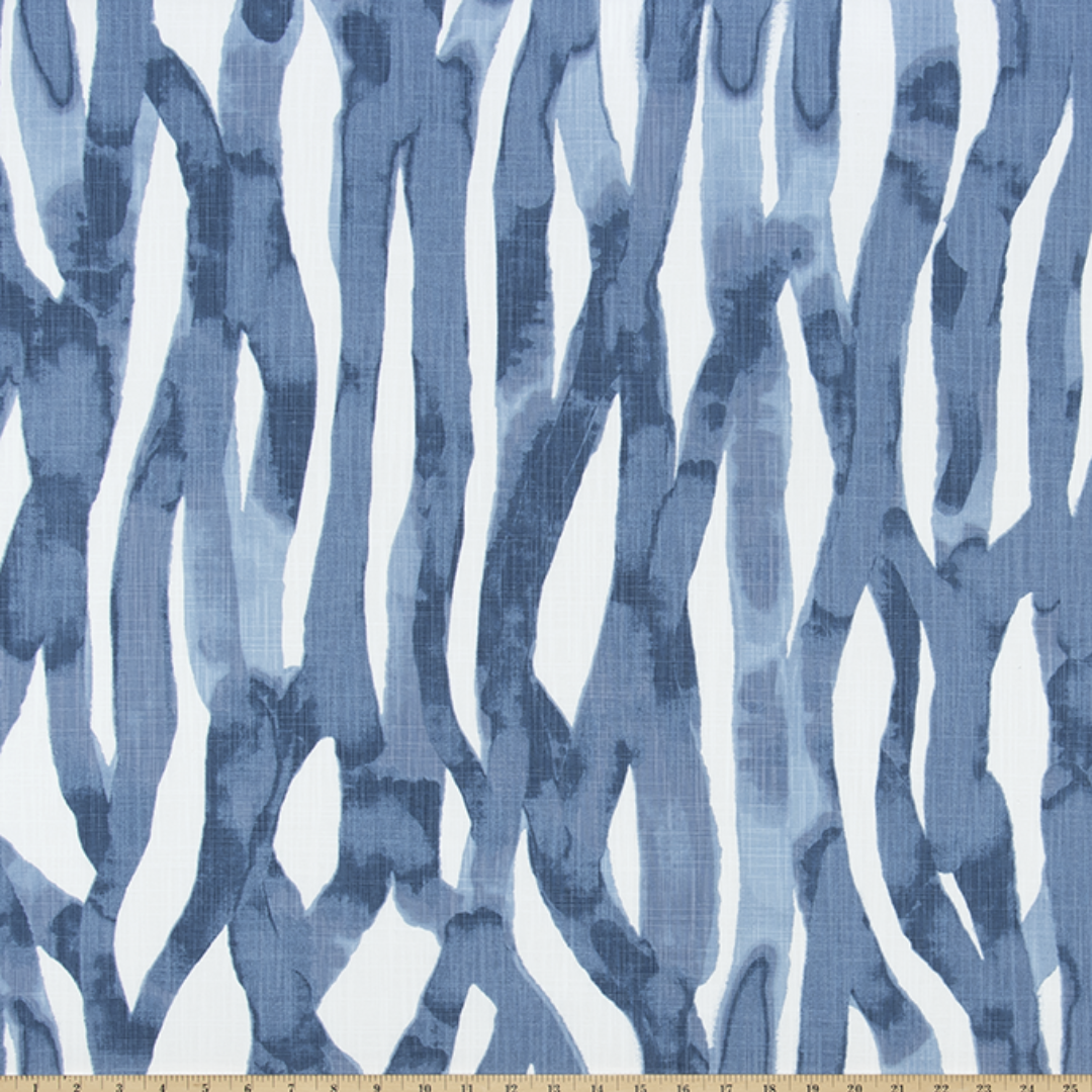 Upholstery Luxe Canvas - Lina - Indigo