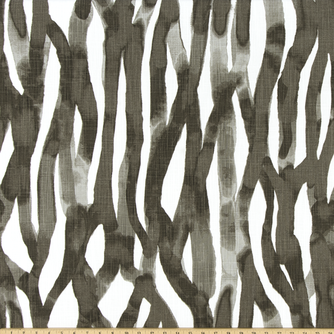 Upholstery Luxe Canvas - Lina - Jet