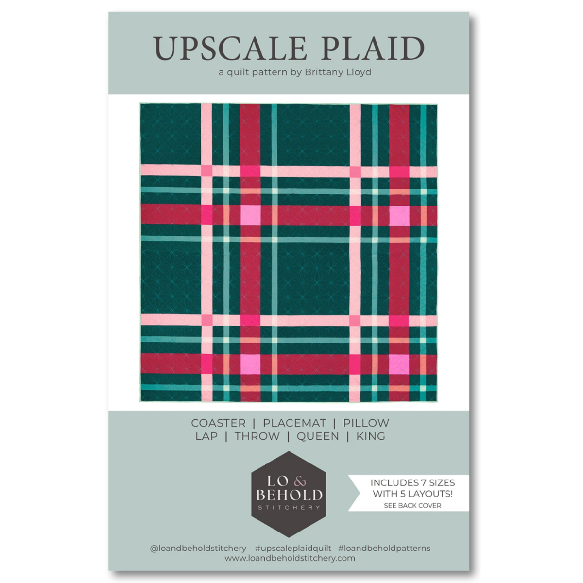 Lo & Behold Stitchery - Upscale Plaid Quilt
