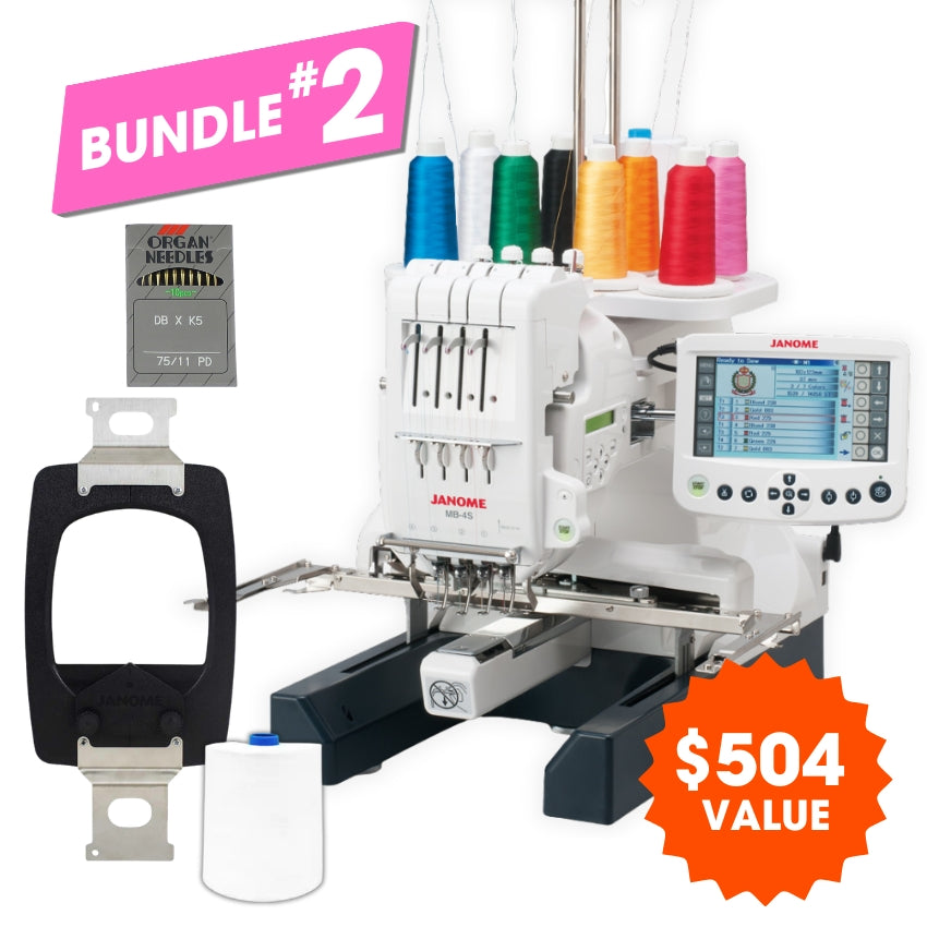 Janome Memory Craft MB-4s Multi-Needle Embroidery Machine - FREE SHIPPING