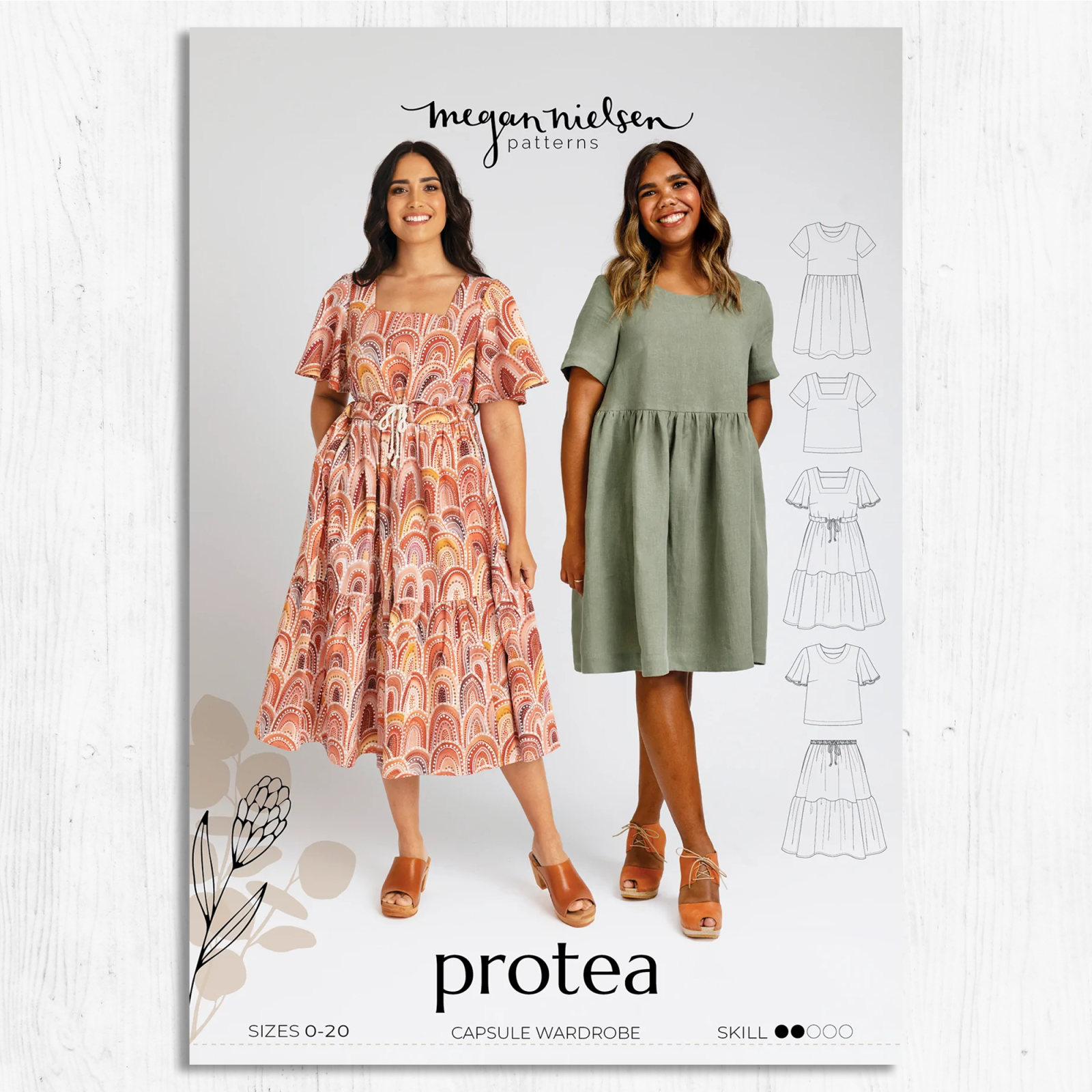 Megan Nielsen Patterns - Protea
