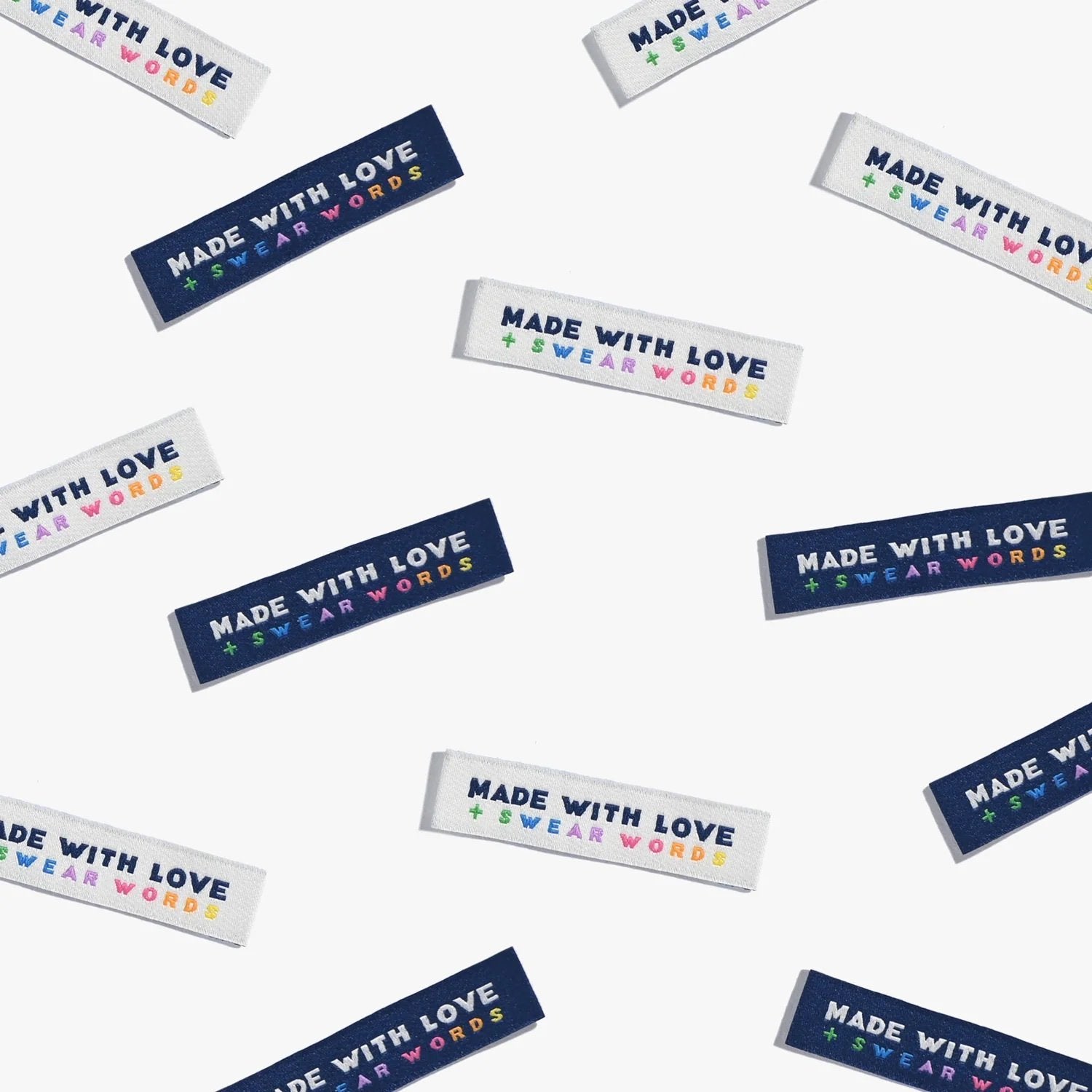 Kylie and the Machine: Garment Labels - "Made With Love + Swear Words"