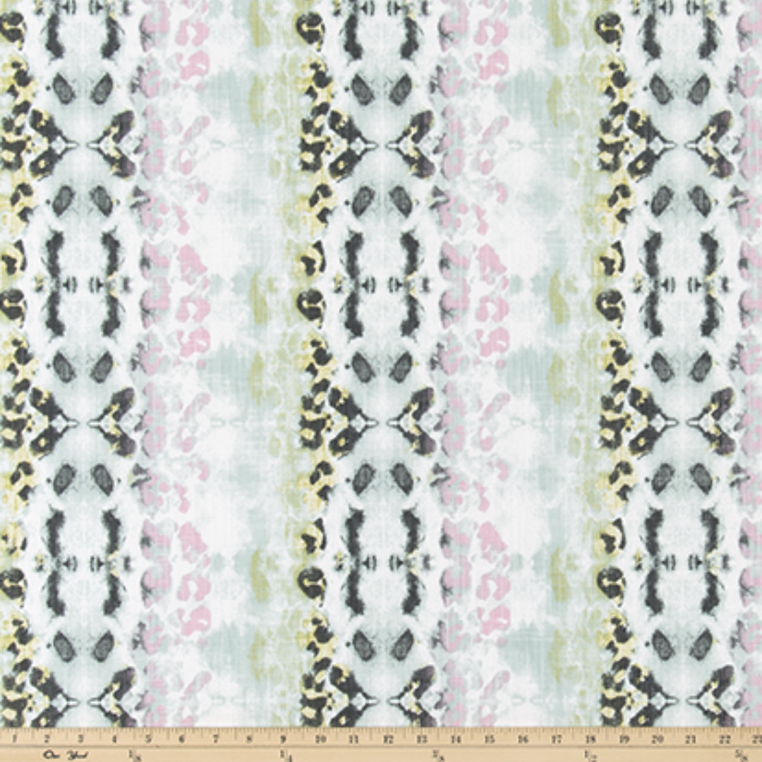 Upholstery Slub Canvas - Mali Impression