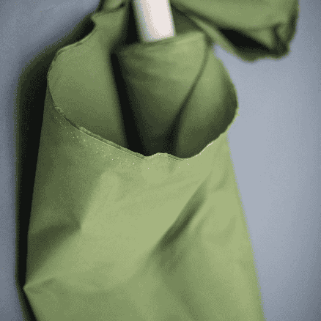 Organic Cotton Dry Oilskin - Meadow Grass